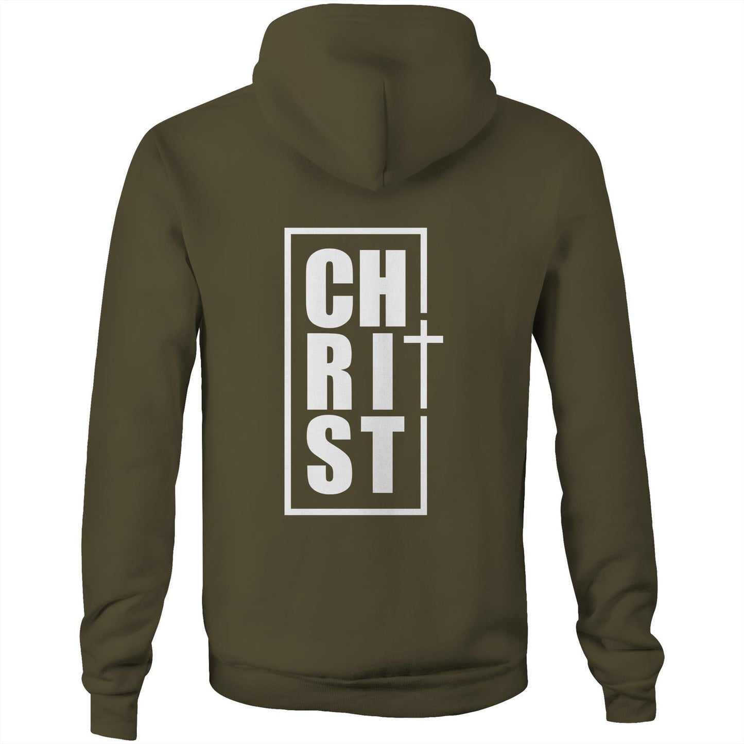 Christ Cross Pocket Hoodie Sweatshirt