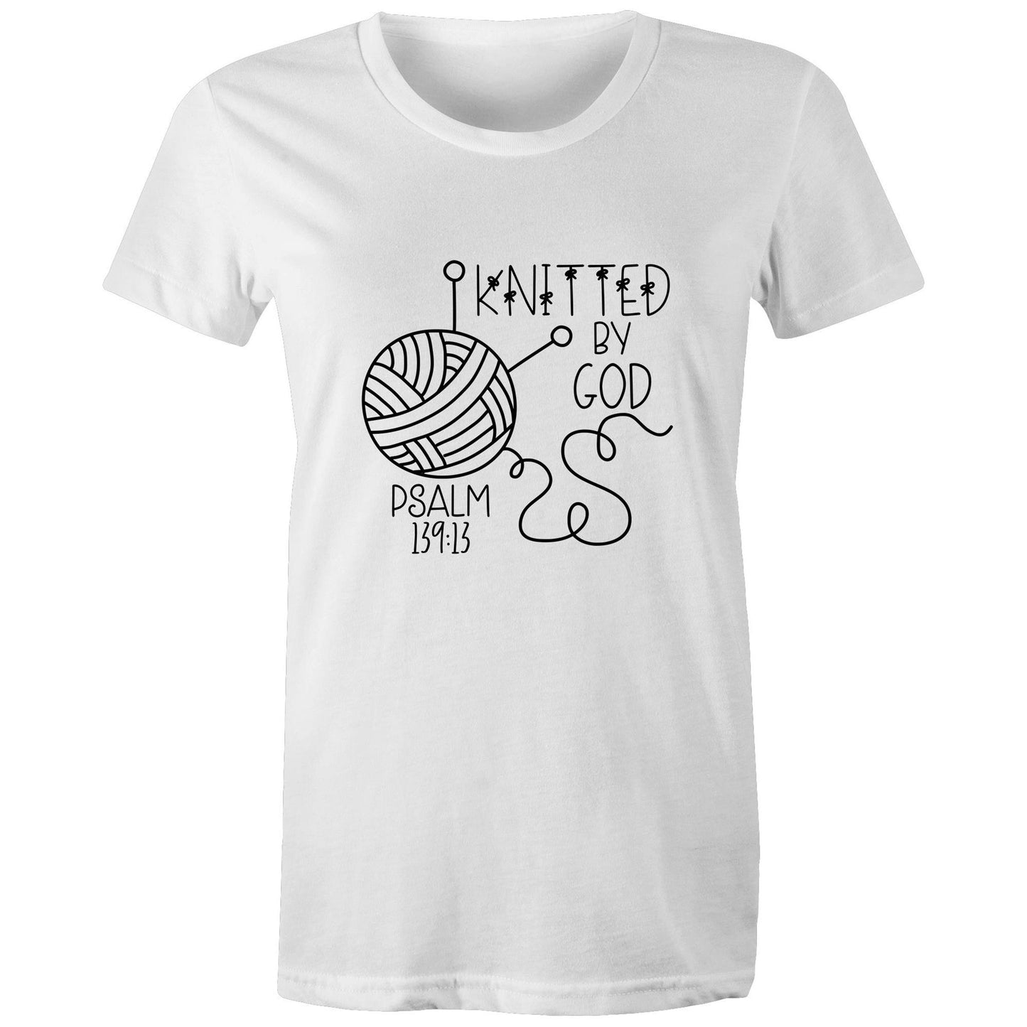 Knitted By God Women's Maple T-Shirt