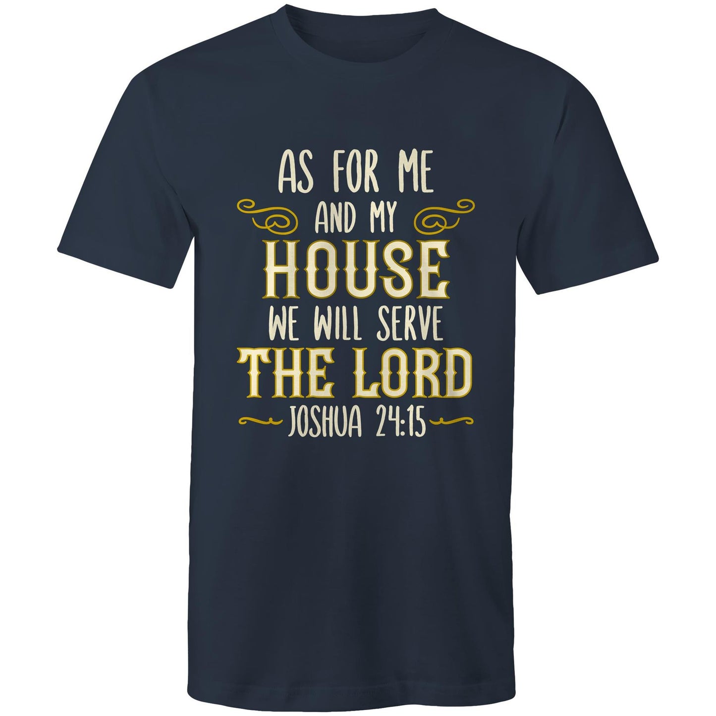 Serve the Lord Joshua 24 - Mens T-Shirt