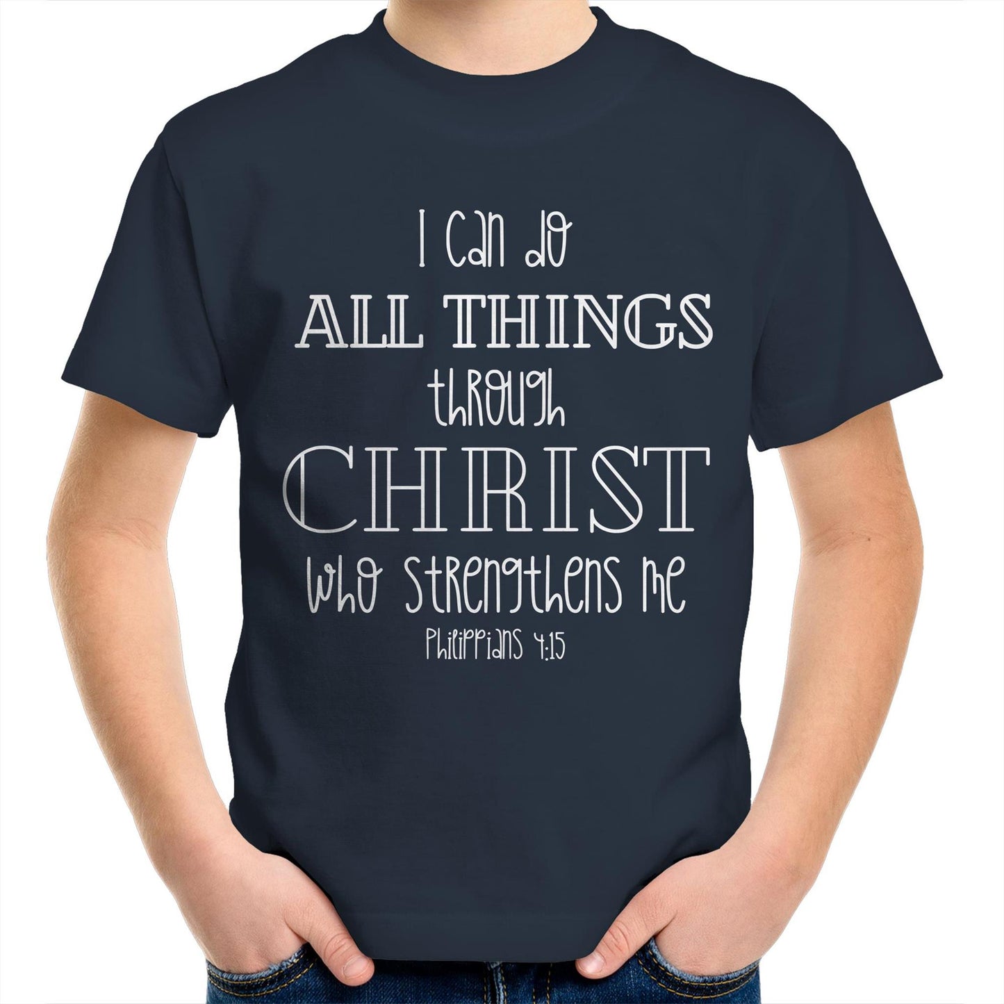 Through Christ Kids & Youth T-Shirt