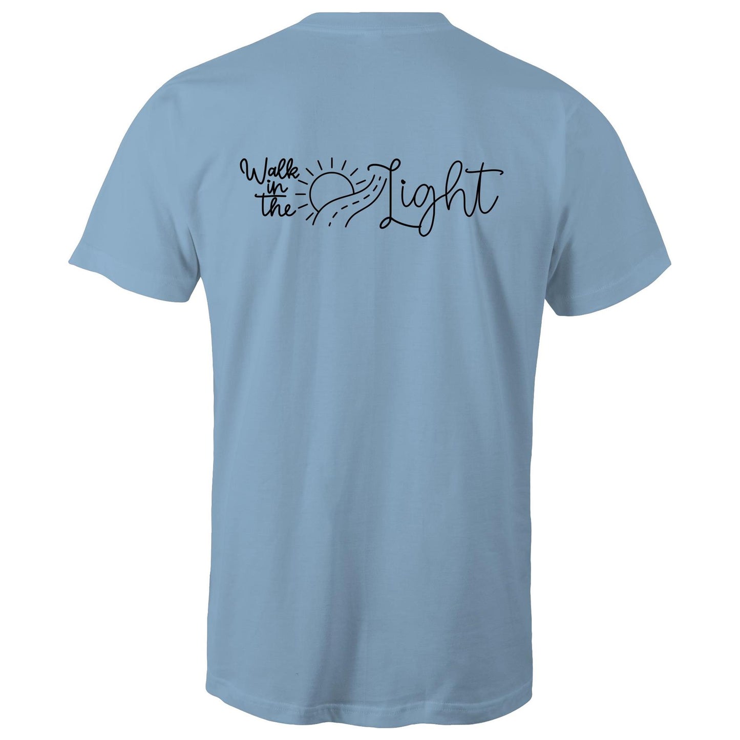 Walk in the Light Men's Christian TShirt