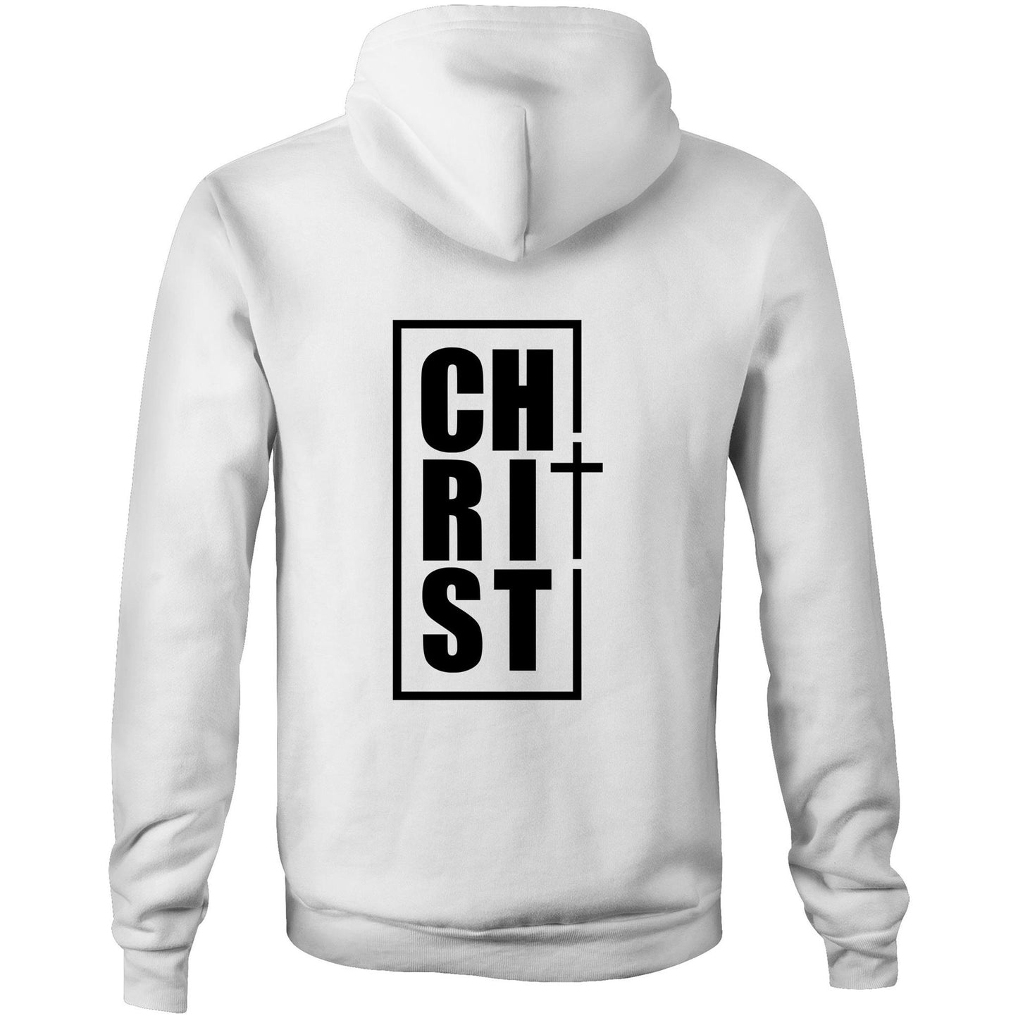 Christ Cross Pocket Hoodie Sweatshirt