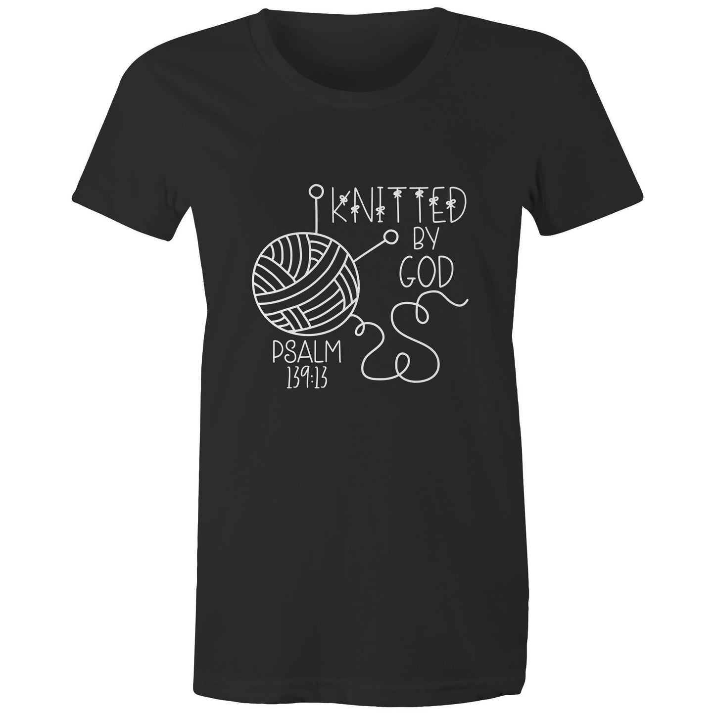 Knitted By God Women's Maple T-Shirt