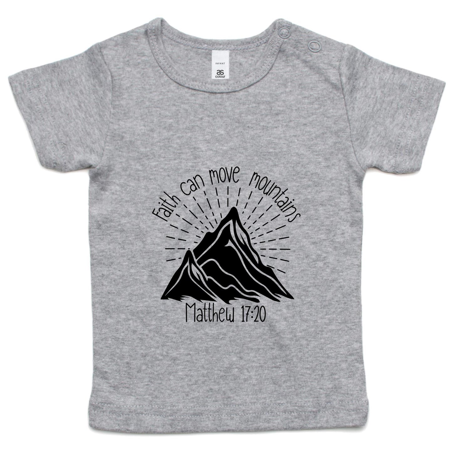 Faith Can Move Mountains Toddler Tee