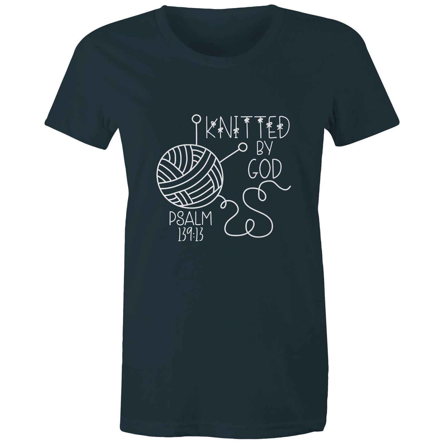 Knitted By God Women's Maple T-Shirt