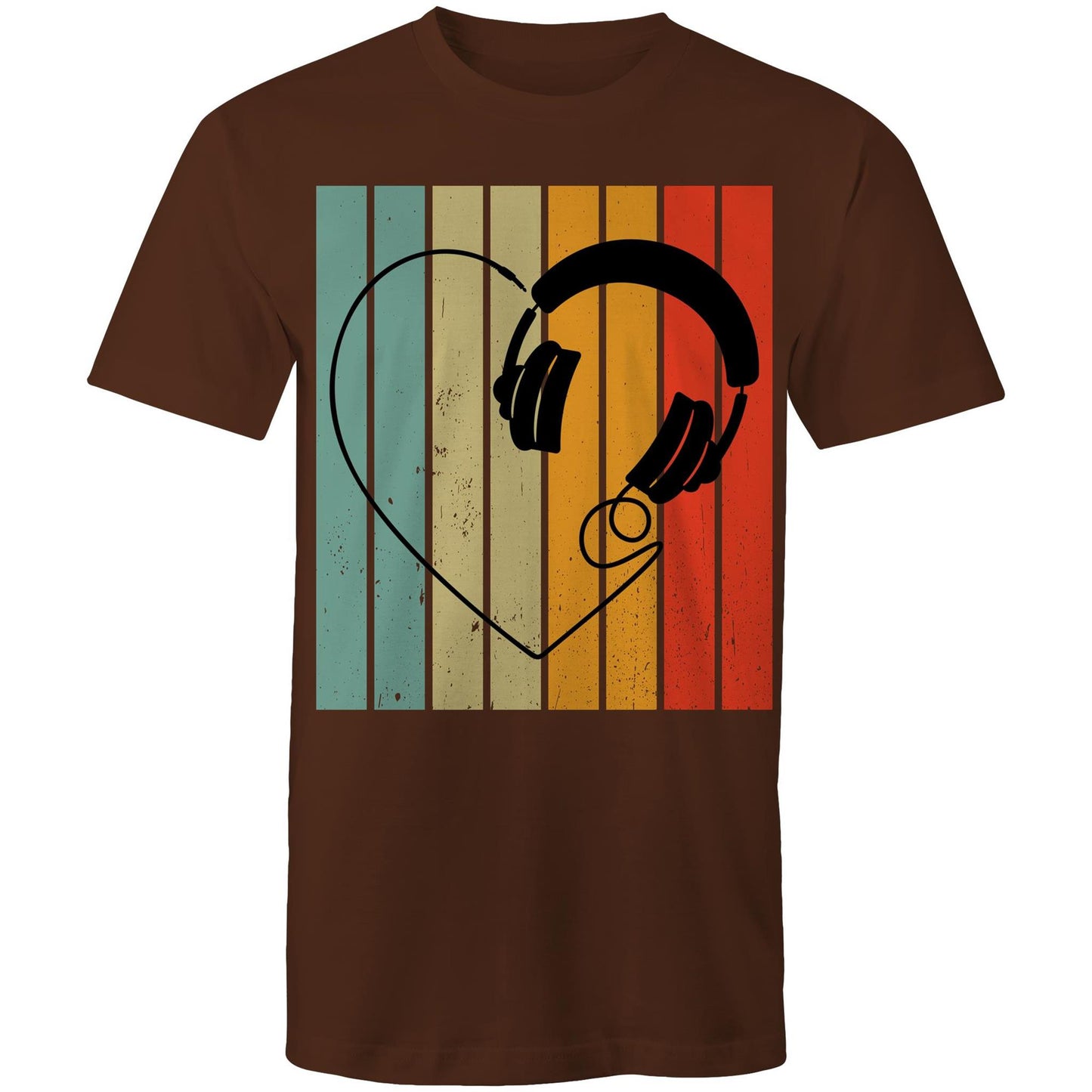Headphone Heart Unisex T-Shirt