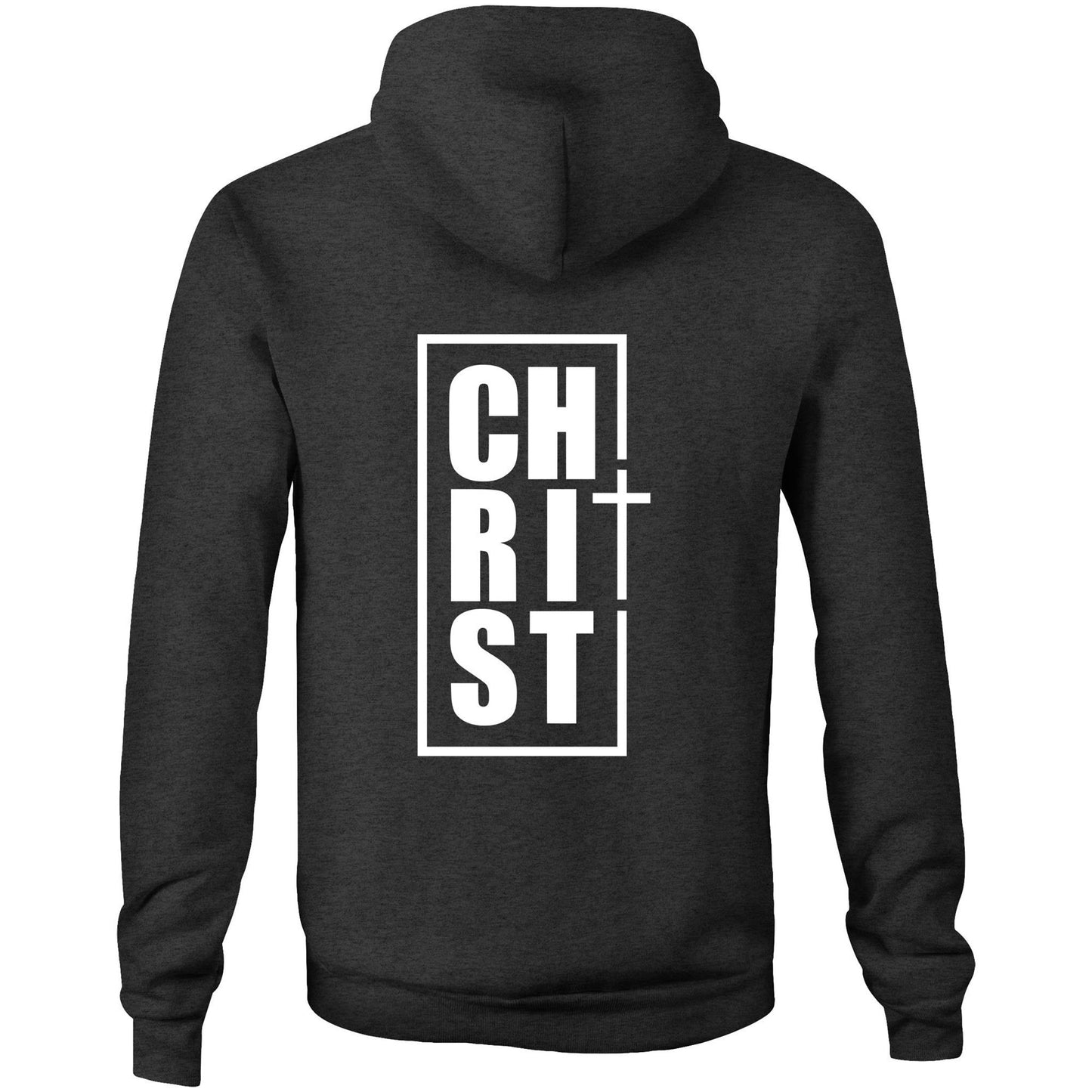 Christ Cross Pocket Hoodie Sweatshirt