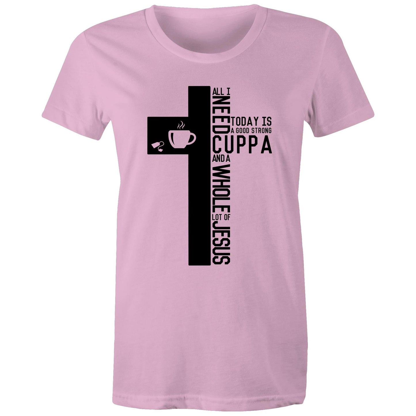 Cuppa & Jesus Women's Tee