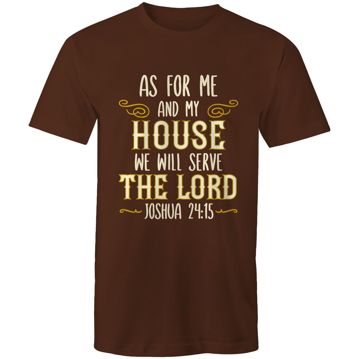 Serve the Lord Joshua 24 - Mens T-Shirt