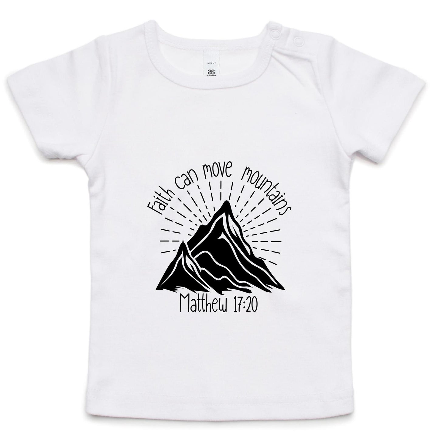Faith Can Move Mountains Toddler Tee