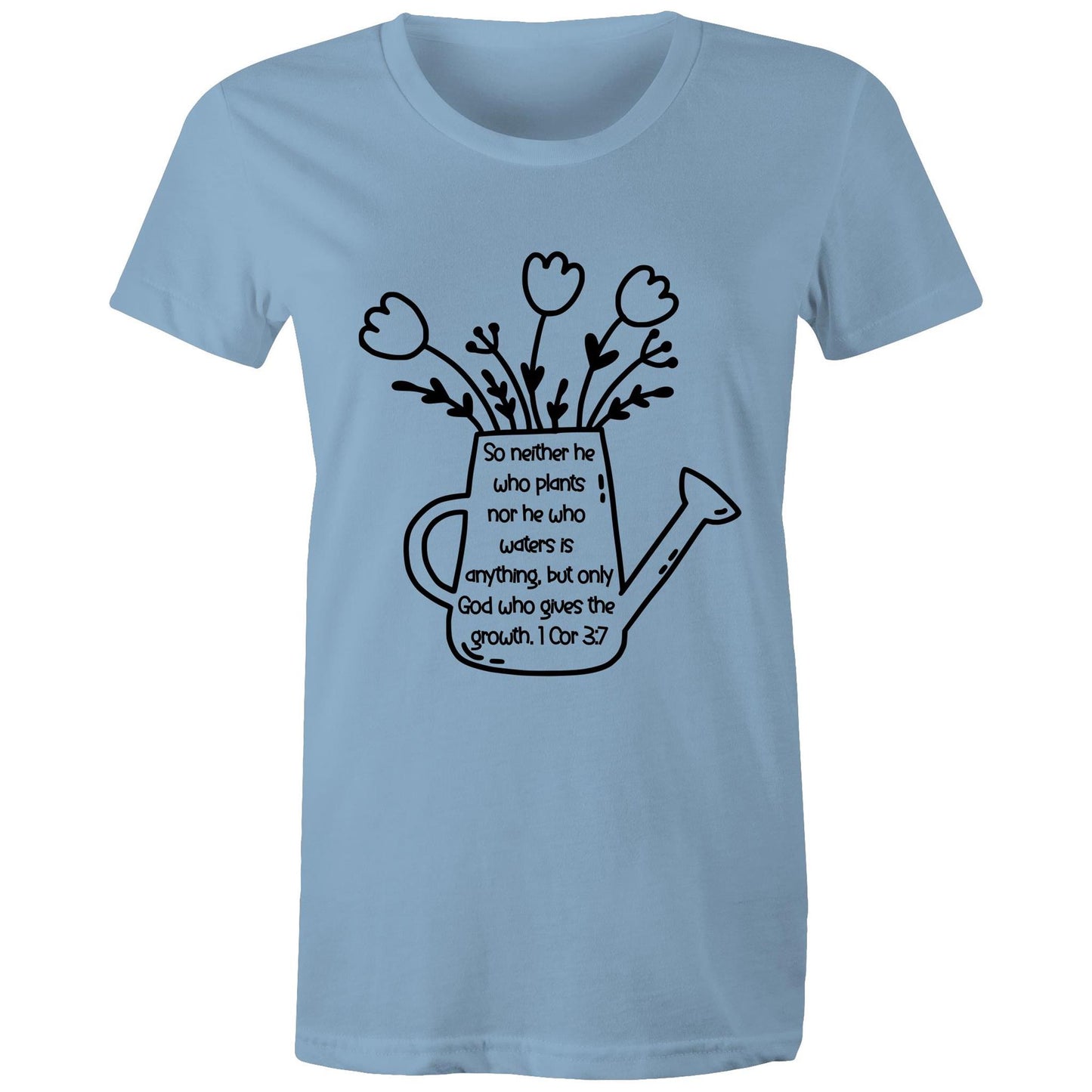 God Made It Grow Christian Women's Tee
