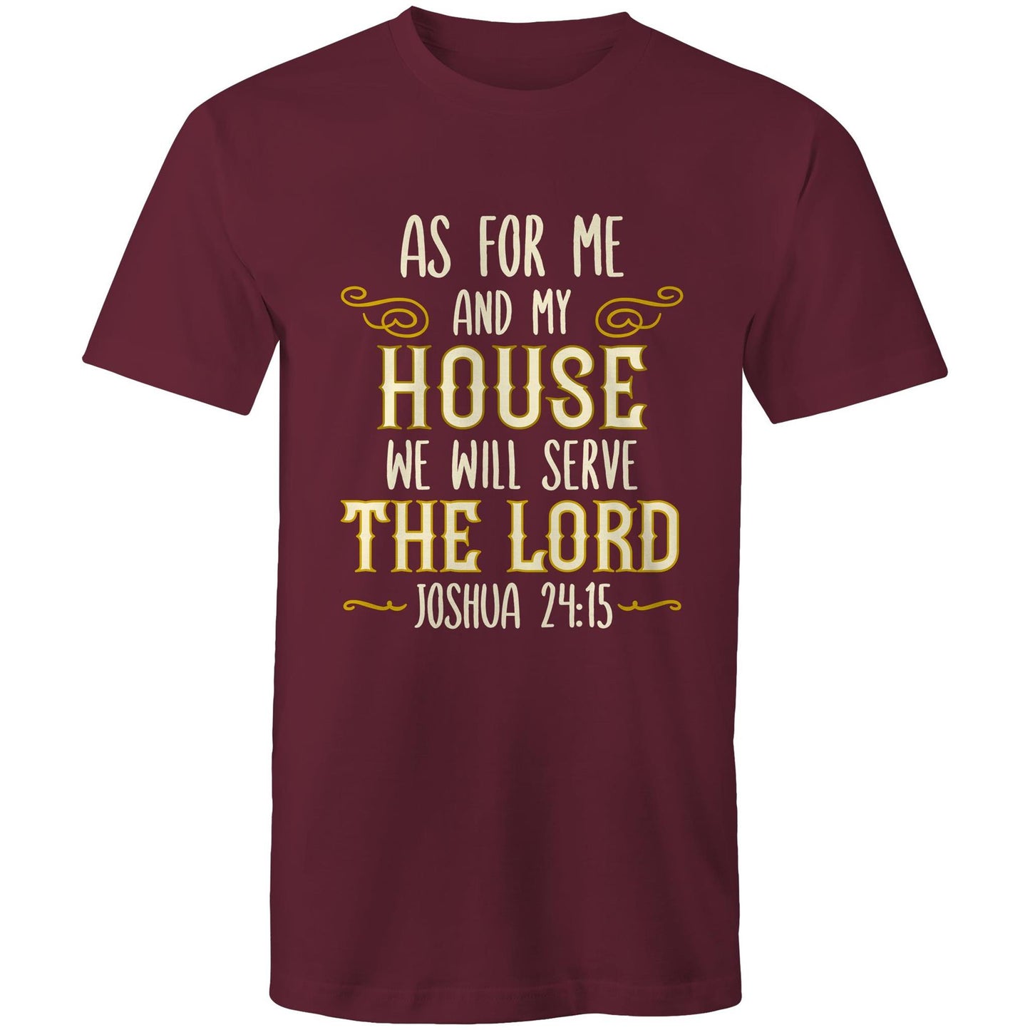 Serve the Lord Joshua 24 - Mens T-Shirt