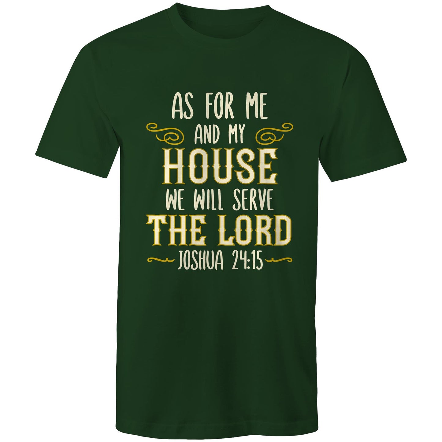 Serve the Lord Joshua 24 - Mens T-Shirt