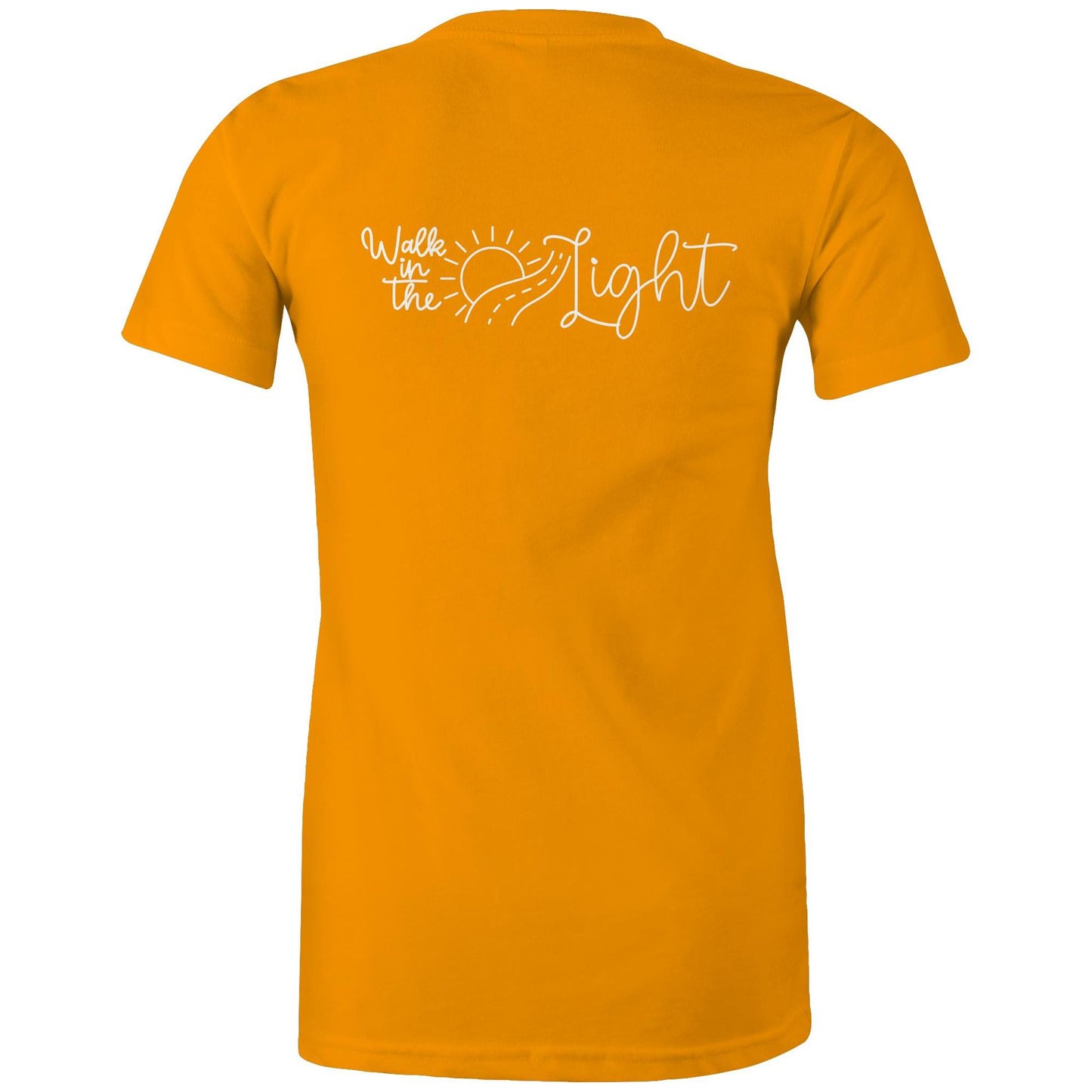 Walk in the Light Women's Christian TShirt