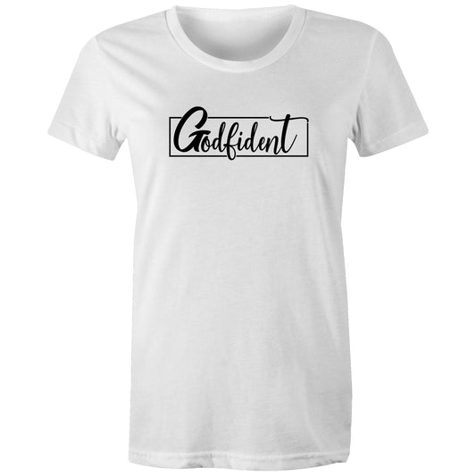 Godfident Women's Maple Organic Tee