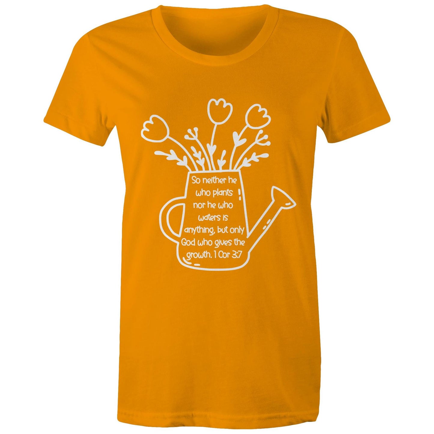 God Made It Grow Christian Women's Tee