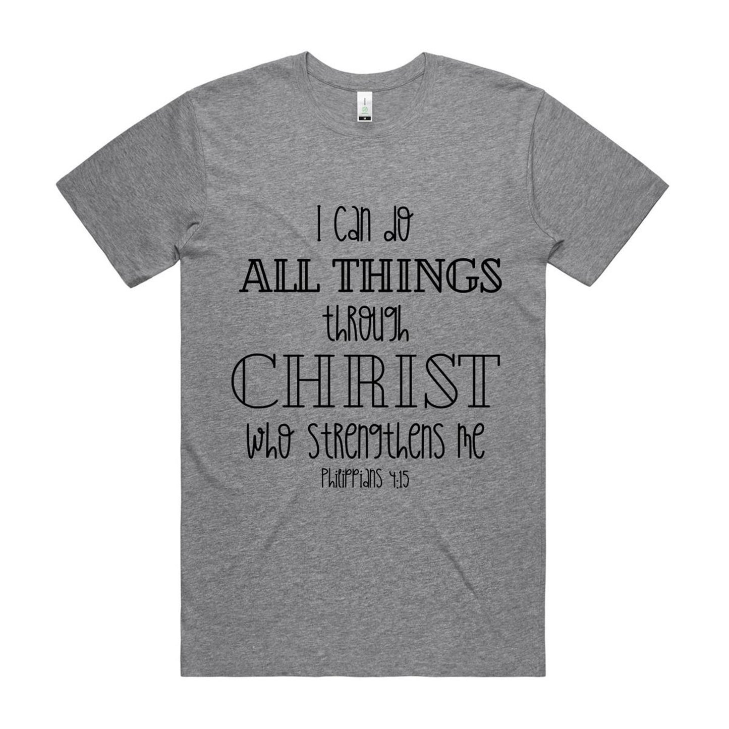 Through Christ Organic Men's Tee