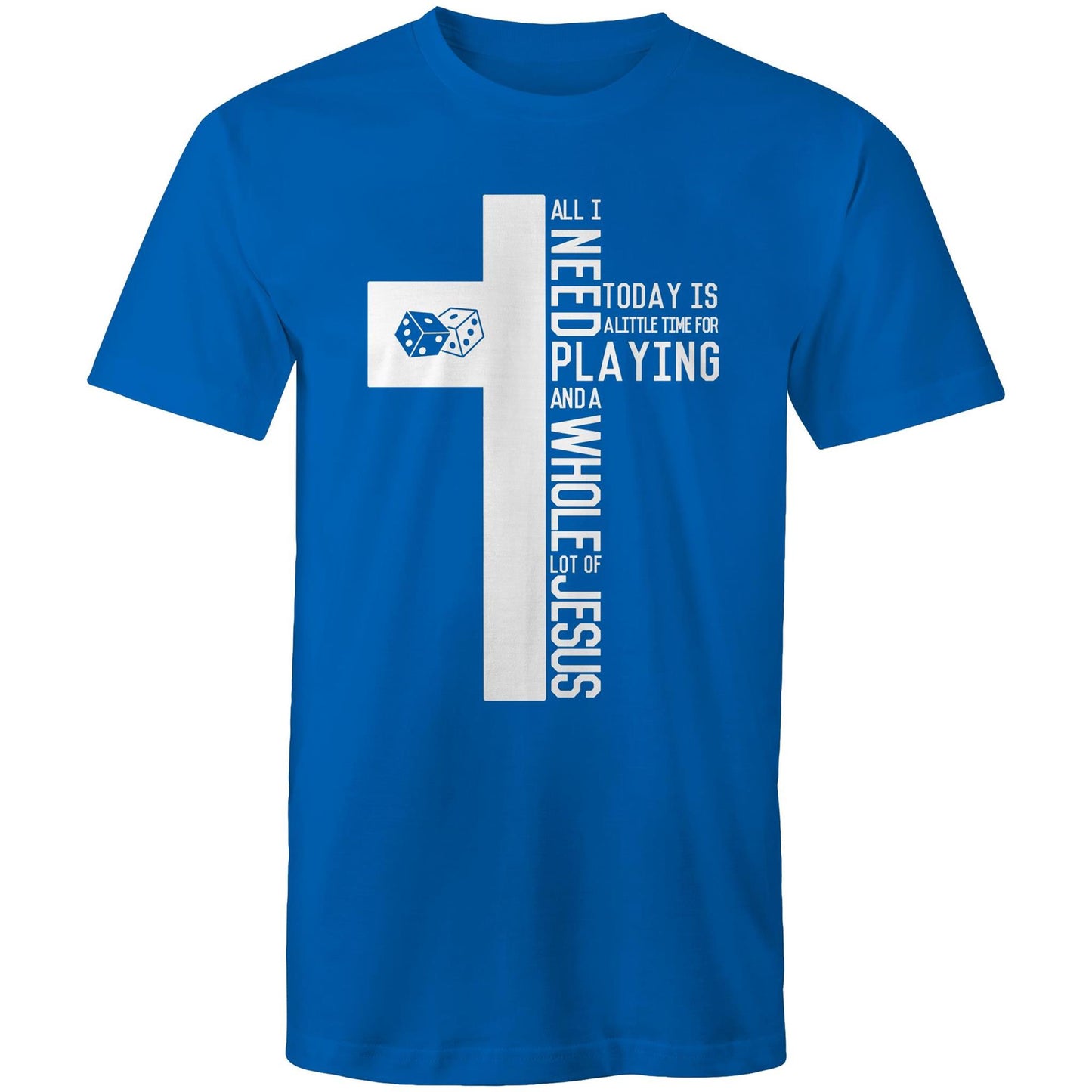 I Need Games & Jesus Men's T-Shirt