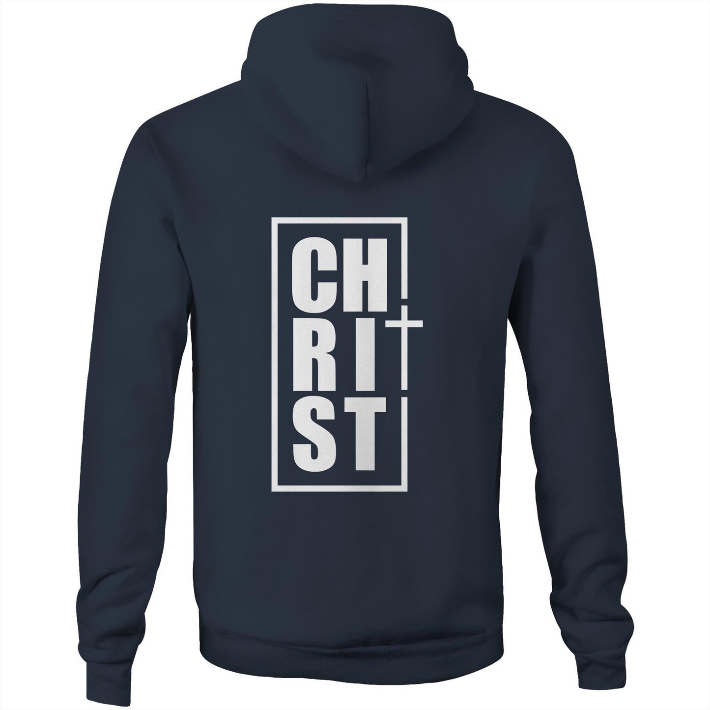 Christ Cross Pocket Hoodie Sweatshirt