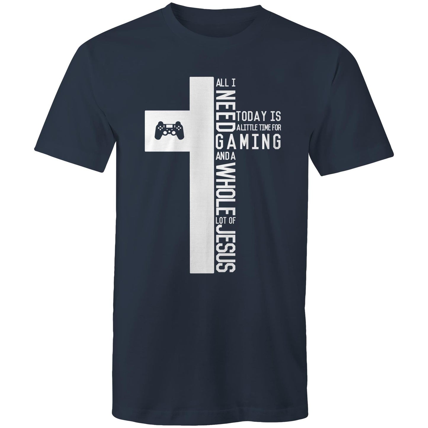 Game Time & Jesus Men's T-Shirt