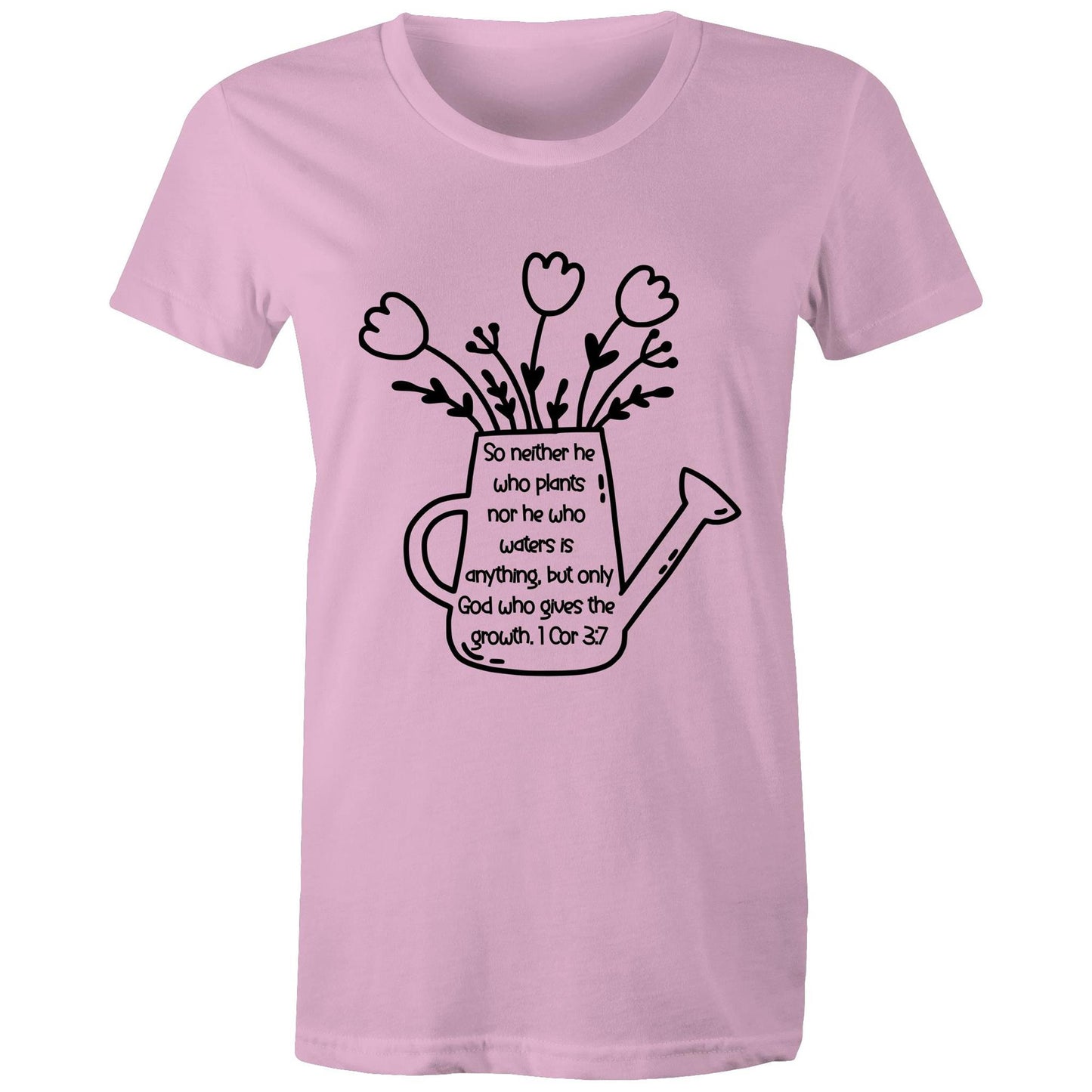 God Made It Grow Christian Women's Tee