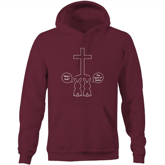 The heart of Easter Pocket Hoodie Sweatshirt