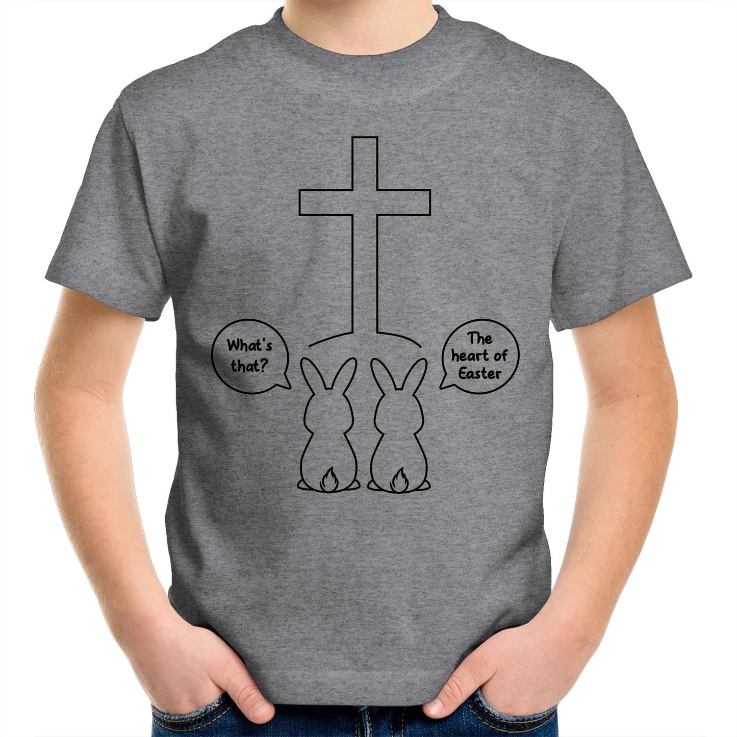 The heart of Easter Kids Youth T-Shirt