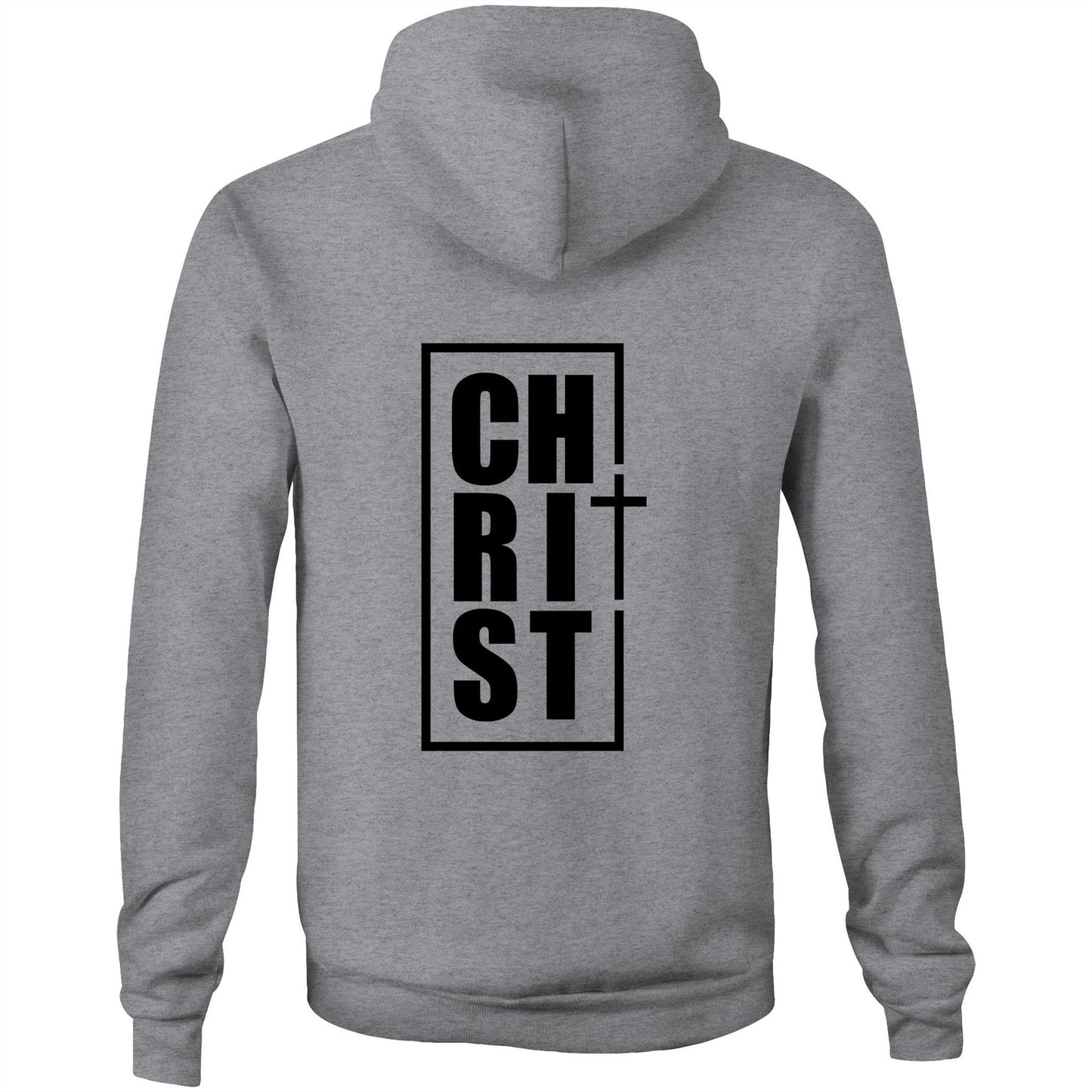 Christ Cross Pocket Hoodie Sweatshirt