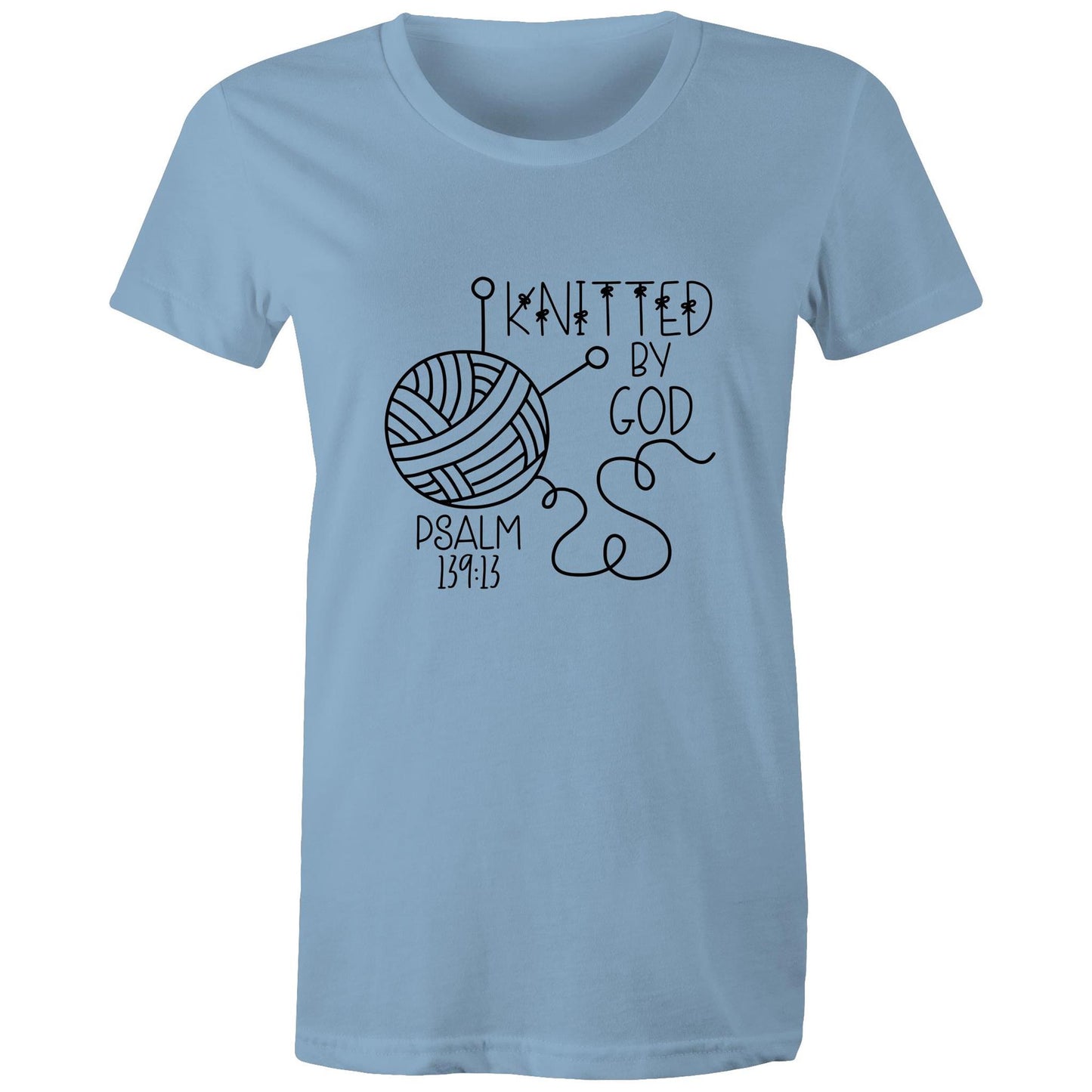 Knitted By God Women's Maple T-Shirt