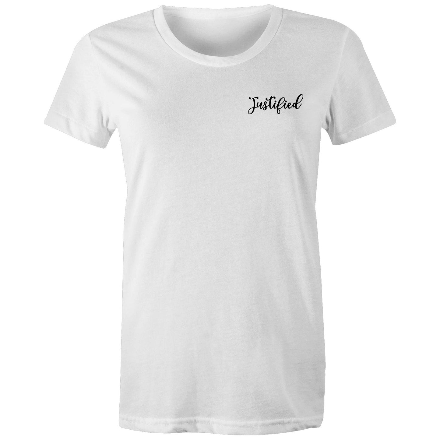 Justified Simple Women's Organic Tee