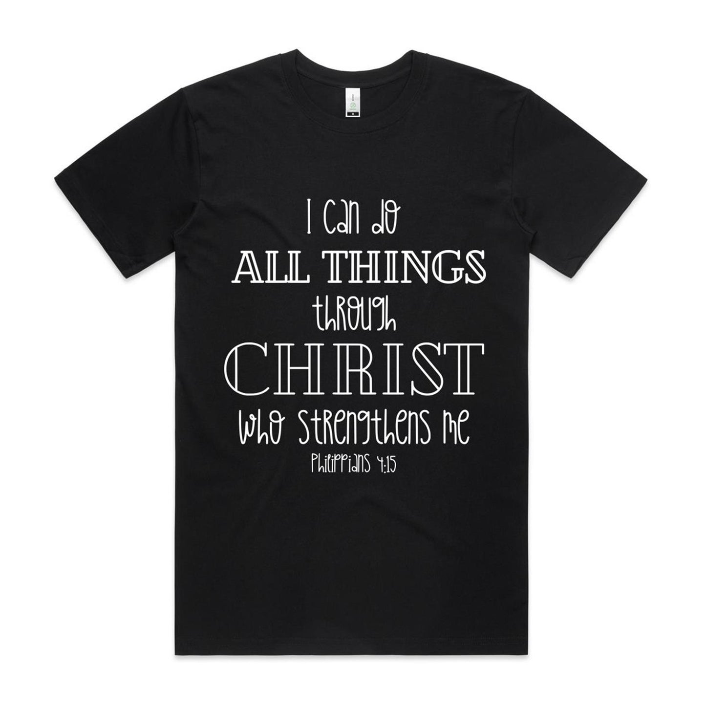 Through Christ Organic Men's Tee