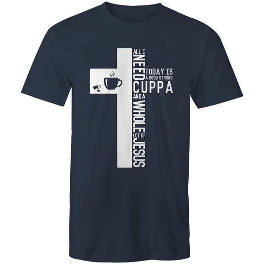 Cuppa Tea & Jesus Men's T-Shirt