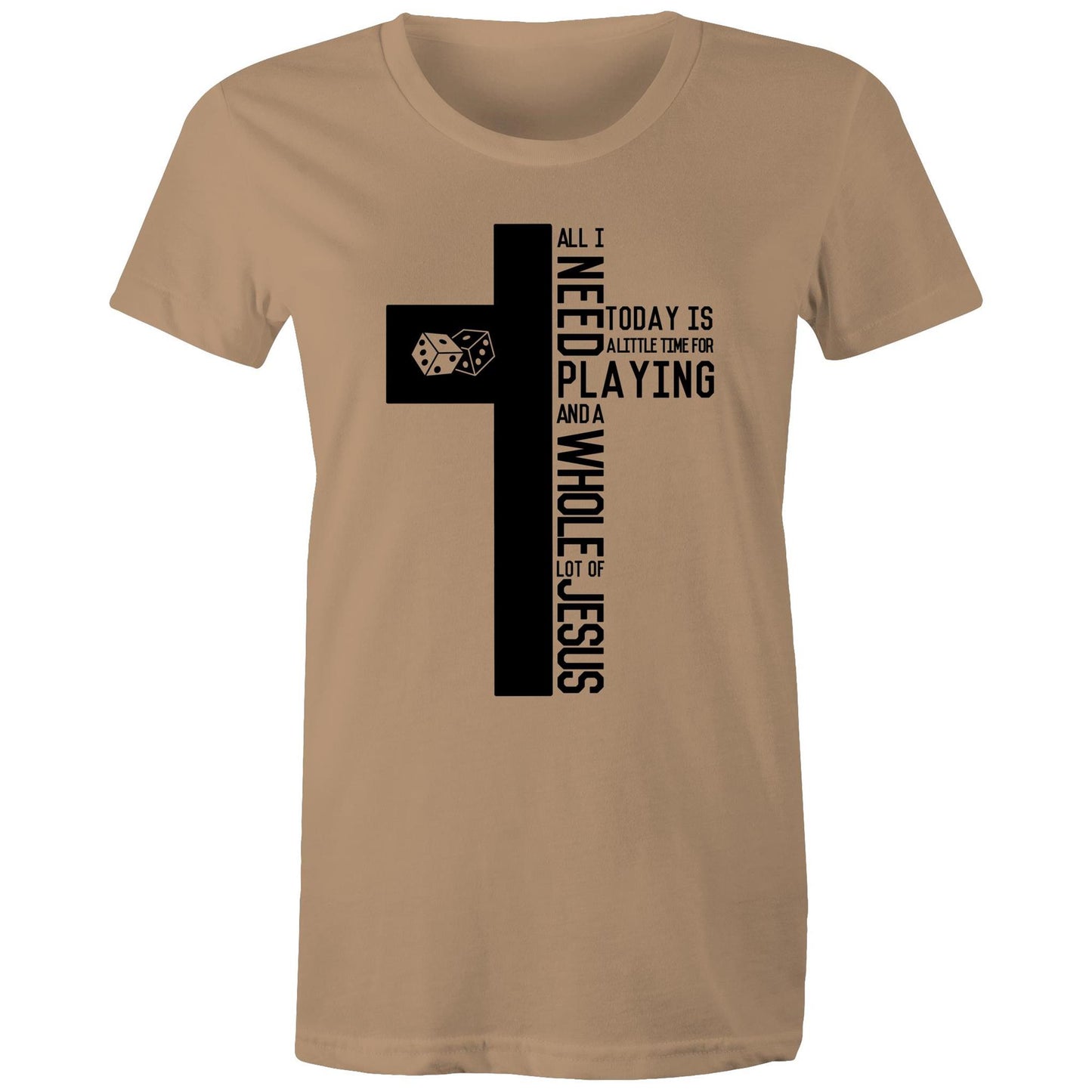 I Need Games & Jesus Women's T-Shirt