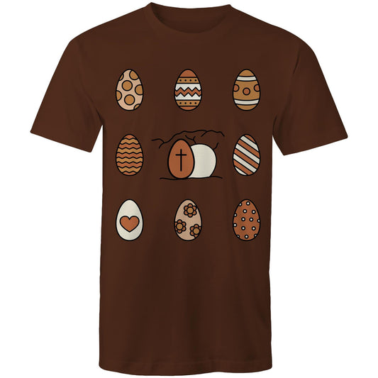 Easter Eggs and Jesus' Tomb Chrisitan Mens T-Shirt