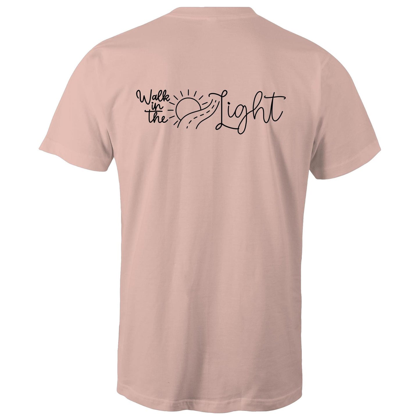 Walk in the Light Men's Christian TShirt