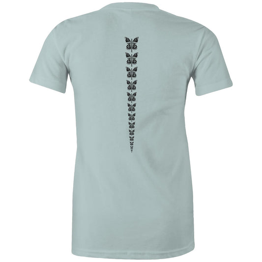 Butterfly Spine Women's Maple Tee