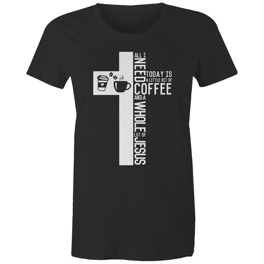 Coffee & Jesus Women's Organic Tee