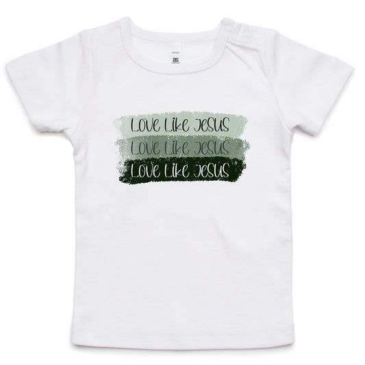 Love Like Jesus Toddler T-Shirt in Green