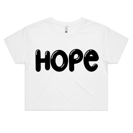 Hope Women's Crop T-Shirt