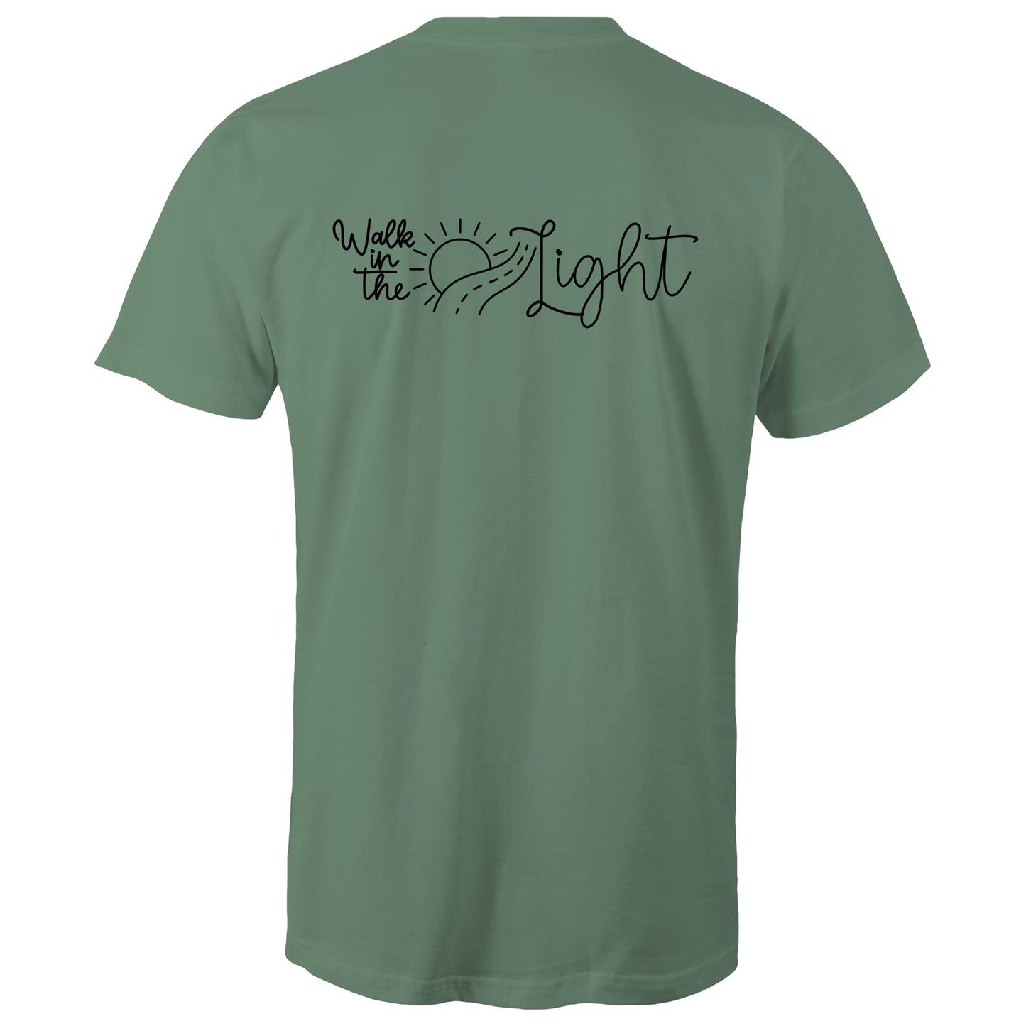 Walk in the Light Men's Christian TShirt