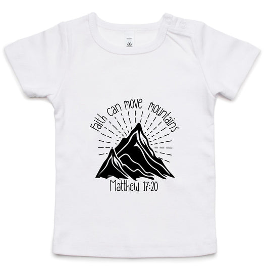 Faith Can Move Mountains Toddler Tee