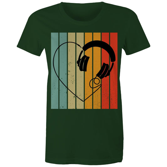 Headphone Love Women's Tee