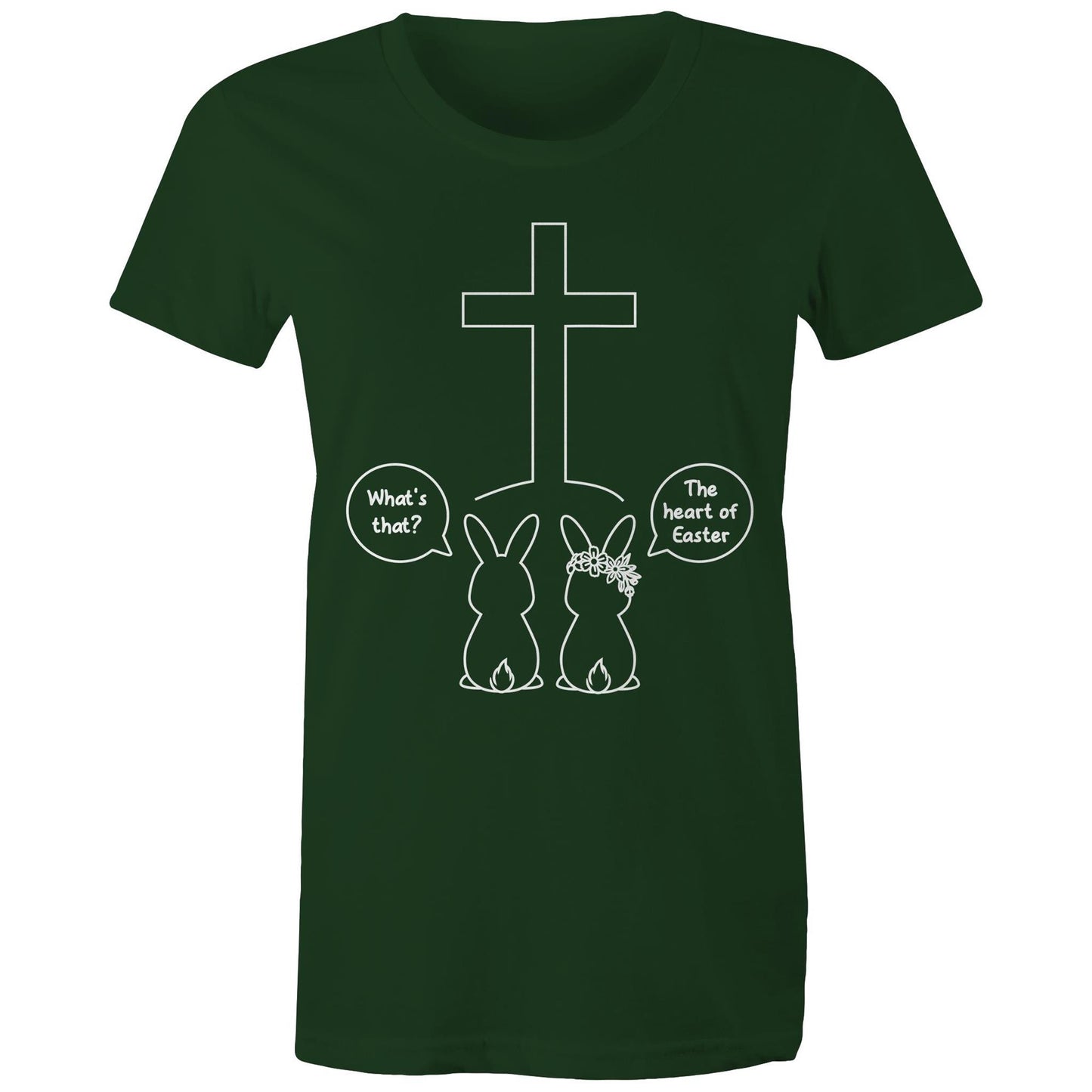 The heart of Easter Women's Tee