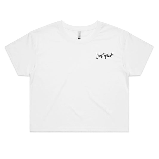 Justified Women's Crop Tee