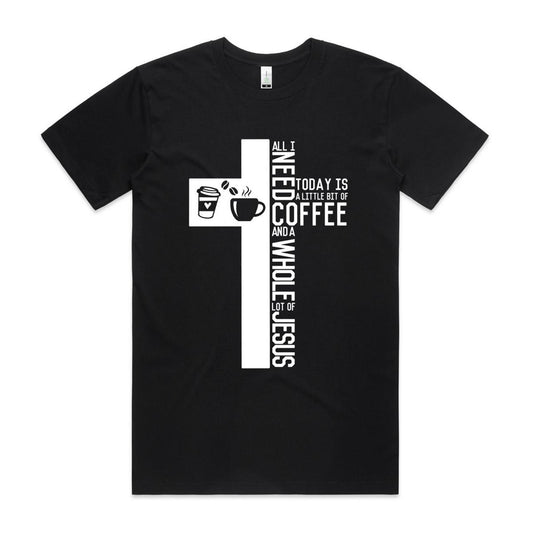 Coffee & Jesus Simple Unisex Organic Tee