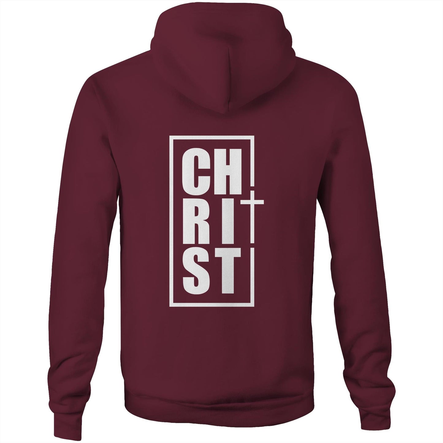 Christ Cross Pocket Hoodie Sweatshirt
