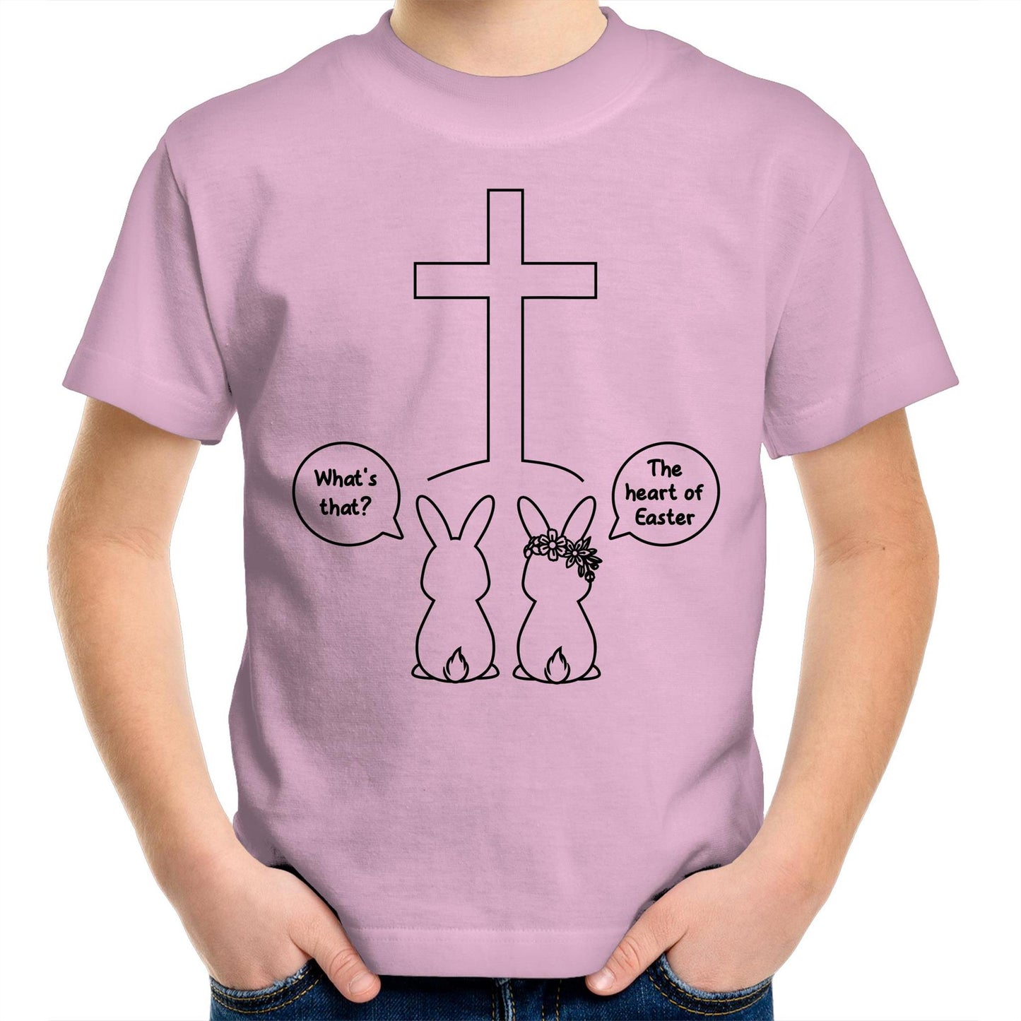 The heart of Easter Kids Youth T-Shirt