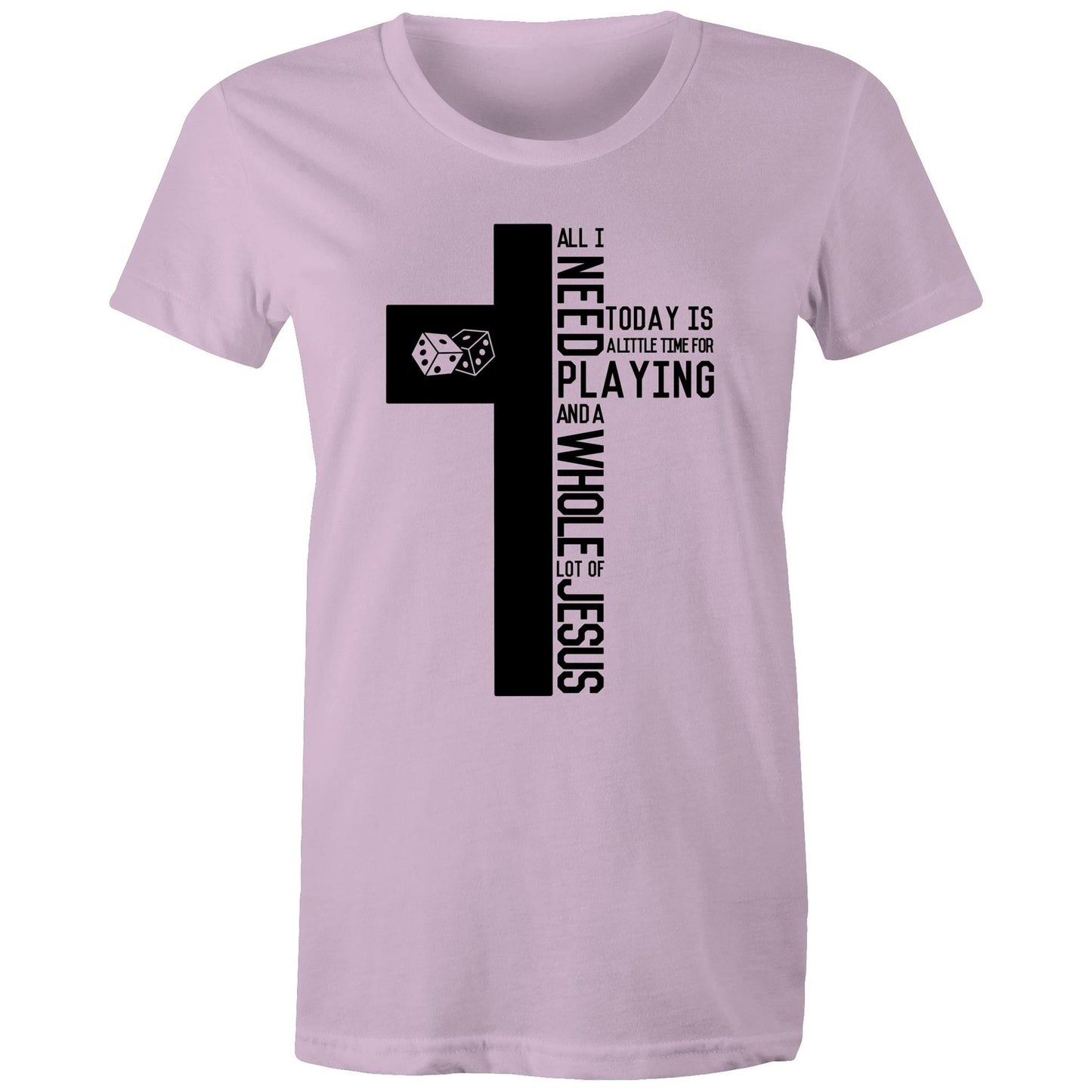 I Need Games & Jesus Women's T-Shirt