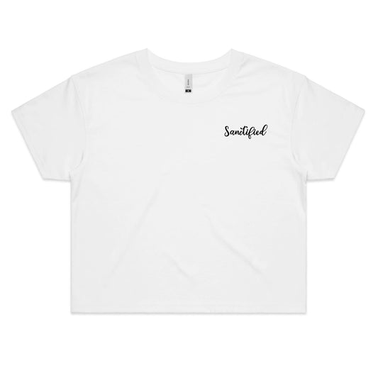 Sanctified Women's Crop Tee