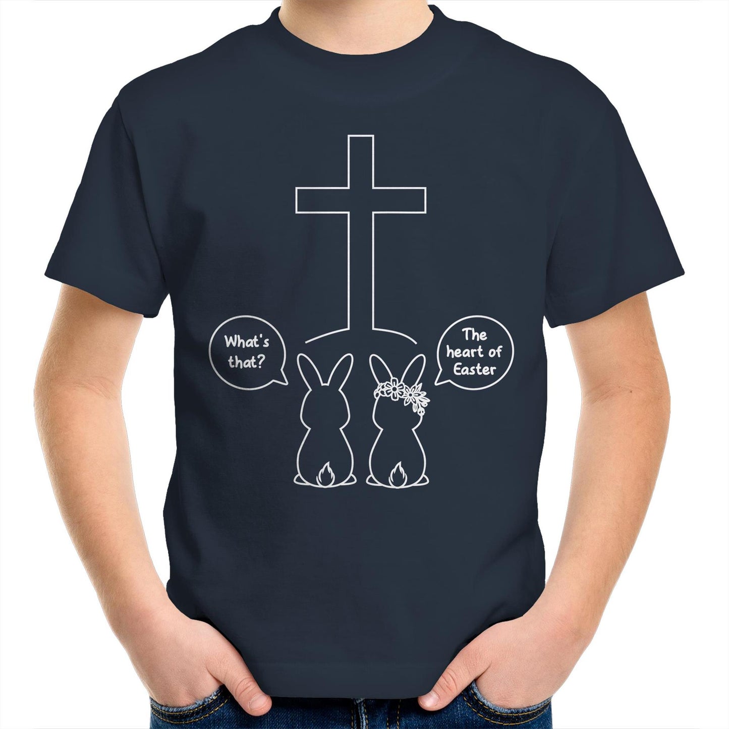 The heart of Easter Kids Youth T-Shirt